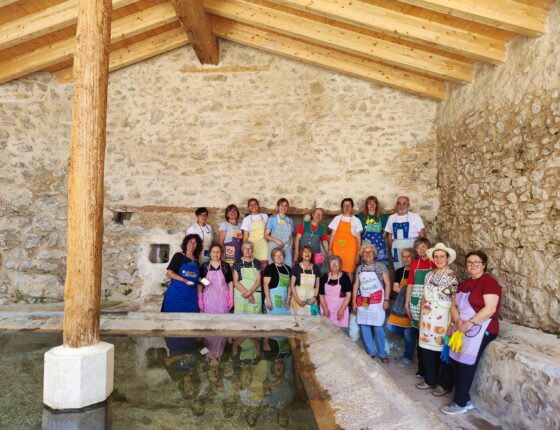 Llavadors Lovers porta a Portell una jornada de memòria, sostenibilitat i convivència amb el sabó casolà