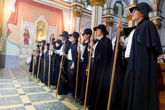 Los Peregrinos y Peregrinas de Portell dan cumplimiento a la tradición y mantienen viva la ruta a Sant Pere de Castellfort