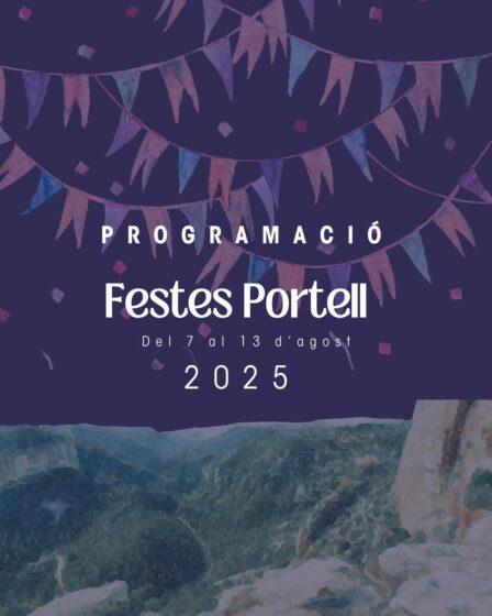 Portell se prepara para unas Fiestas Patronales 2025 llenas de tradición, cultura y diversión